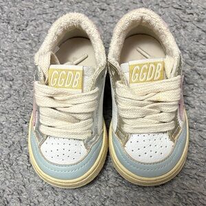 Kids Cream and Pastel Multi Sneaker